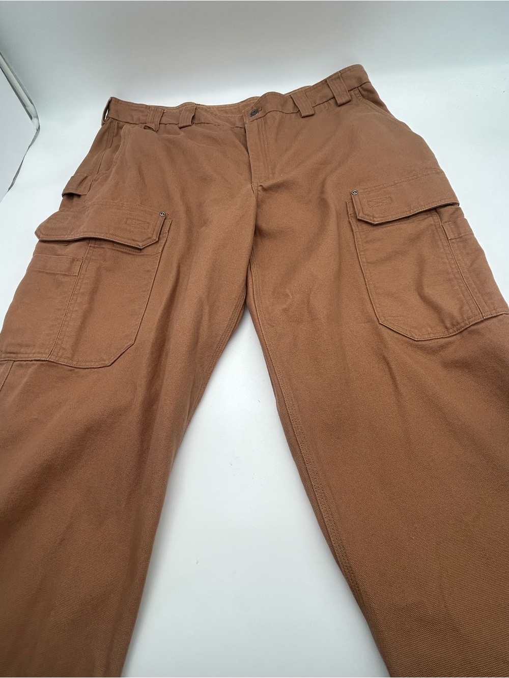 Duluth Trading Company Fire Hose Relaxed Fit Cargo Work Pants 44x34 - Picture 2 of 10